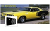 1971 Cuda' Billboard Stripes Kit-440